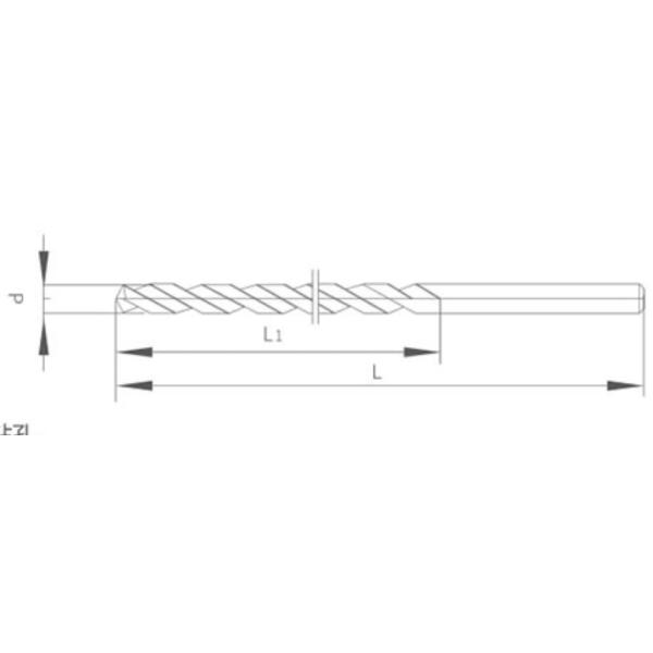 Многофункциональный прямой буровой наконечник 151mm HSS хвостовика