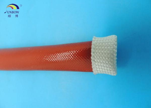 H Class Motors Fiberglass Expandable Sleeve Coated with Silicone Resin -60ºC ~ 180ºC