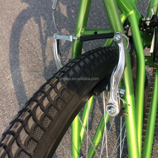 Aluminium Alloy Rim 26 Inch Tandem Bike Bicycle with Front Disc Brake and Rear V Brake