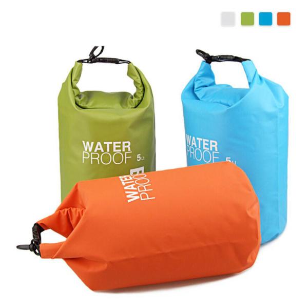 2l 5l Waterproof Floating Bag , Candy Colors Small Water Resistant Backpack