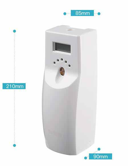 Sensor LCD Automatic Aroma Dispenser Wall Mount For Perfume Deodorization
