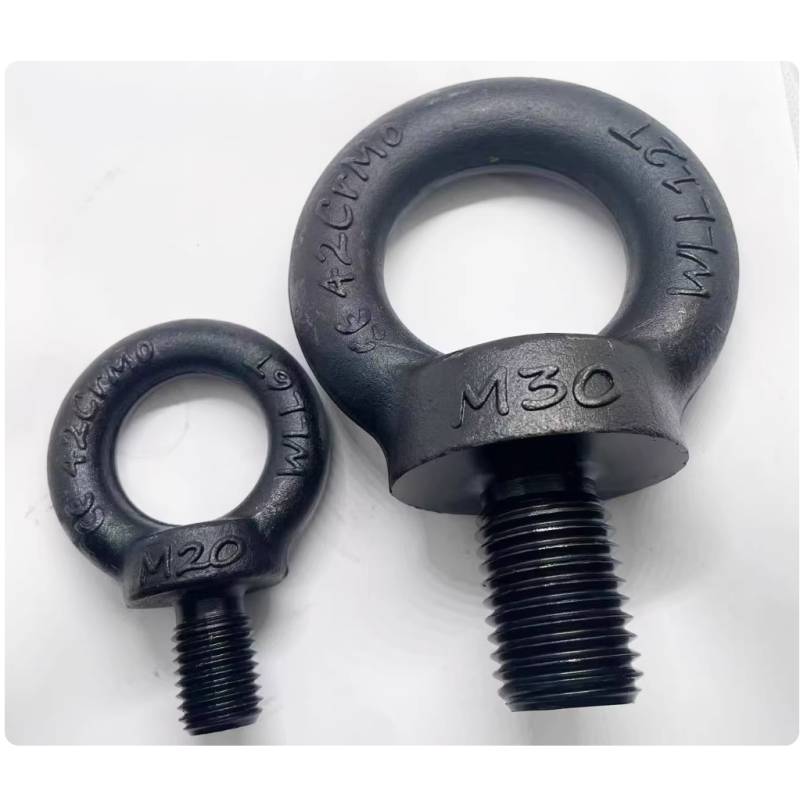 M33 M42 Phosphated Blackening ASTM A193 Grade B7/B7M METAL BOLT Lifting Eye Bolt DIN580
