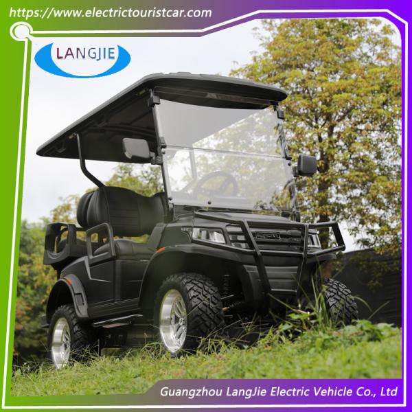 4 сиденья AC Мотор Электрический охотничий автомобиль 2 ряда Для свадебного мест