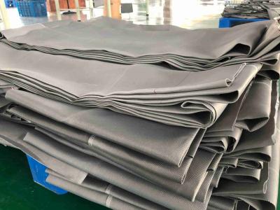 400gsm Pulse Jet Glassfiber Filter Bags , Water Repellent Fiberglass Woven Fabric