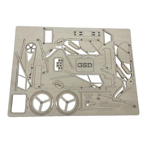 DIY Full Colour UV Printing Wooden Puzzle For Promotions Custom Shape