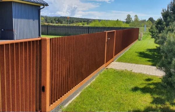 Decorative Laser Cut Metal Fencing Panels Outdoor Privacy Screen