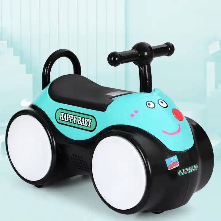 Cartoon Style Kids Ride On Cars Kids Swing Car Slip Resistance
