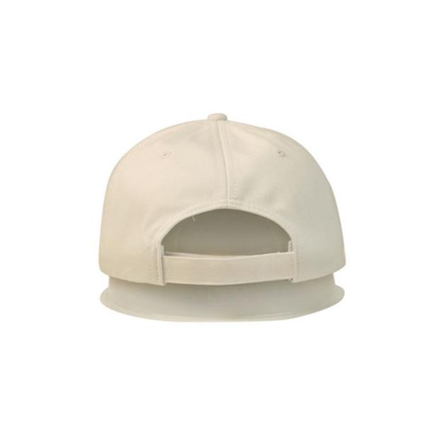 Los 60cm unisex cierre plano de la parte posterior del velcro del casquillo del borde del bordado de los 5 paneles