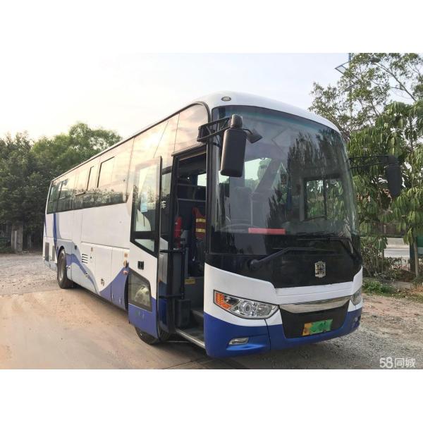 Масл-электрические гибридные двойные двери двигателя 155kw WP электротранспорта кроют кожей автобус используемый местом тренера Zhongtong LCK6101 47Seats