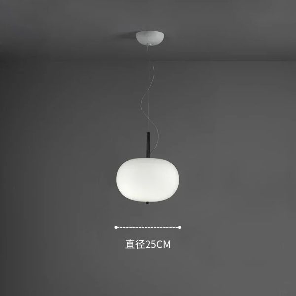 Scandinavia Pendant Light Big Glass Ball Ceiling Chandelier Suspension Hanging (WH-GP-199)