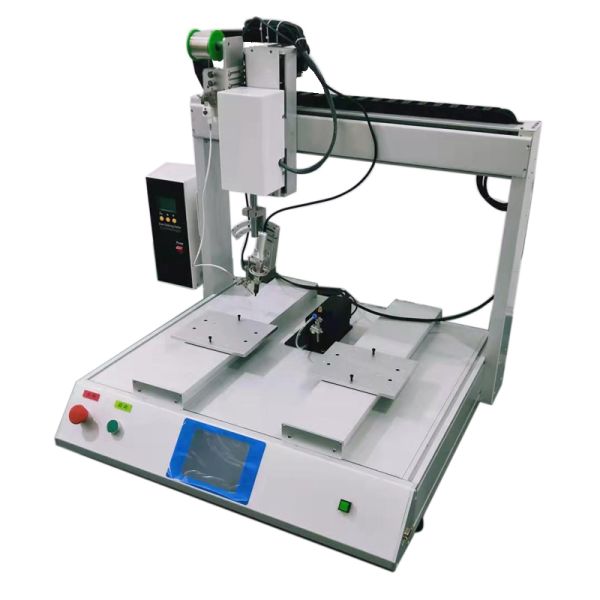Auto Soldering Machine Designed with Ergonomic Controls and Clear Display Panels for Easy User Interaction and Operation