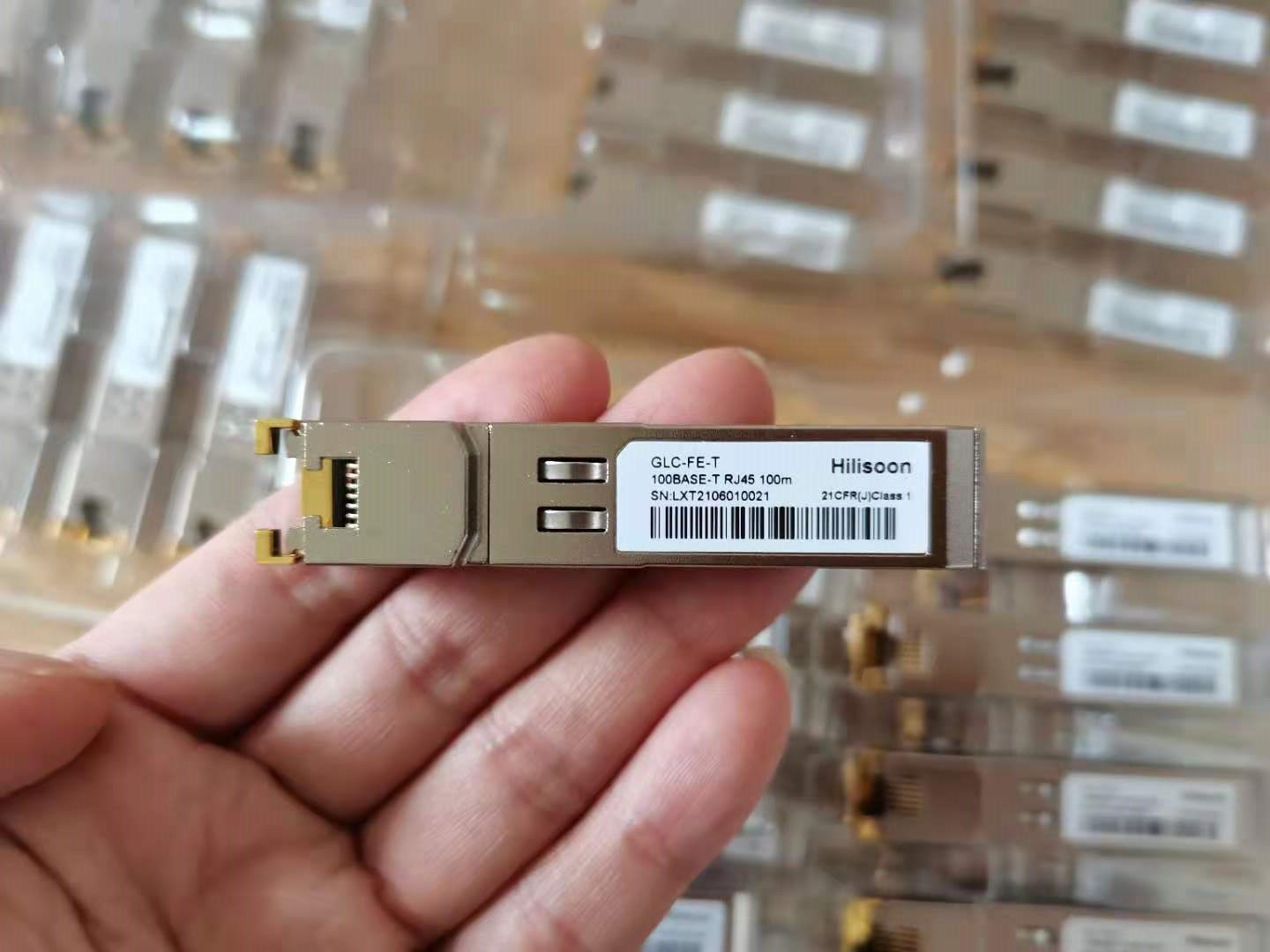 Приемопередатчик Compatiable CISCO HUAWEI и можжевельник SFP 1310nm 10km точки подхода GLC-FE-E беспроводной