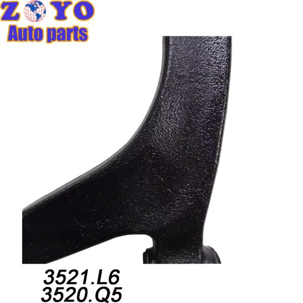OEM Standard 3521.L6 Forged Lower Control Arm for Peugeot Partner 96-17