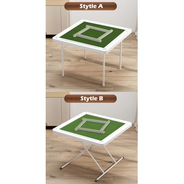 Customizable Logo 4-Player Poker Card Mahjong Table for Outdoor and Indoor Activities