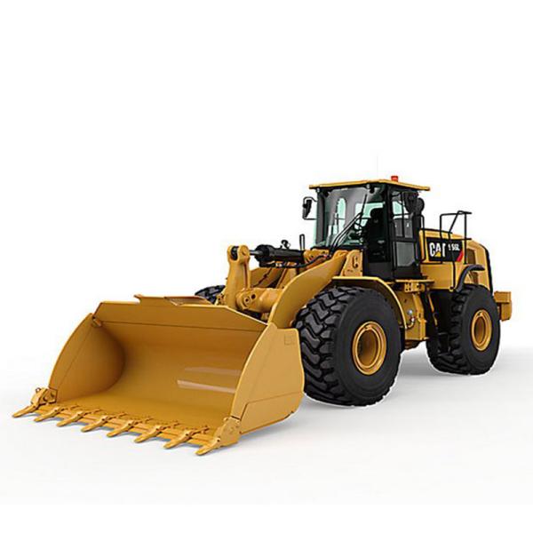 6 Ton Caterpillar 966L Used Wheel Loader With Low Fuel Consumption And Good