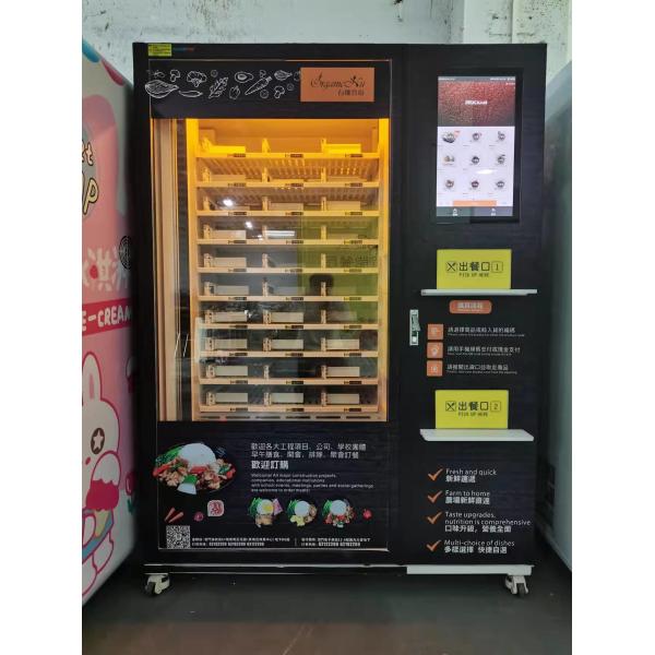 Hot Sandwich Vending Machine Burger Vending Machine With Microwave Oven