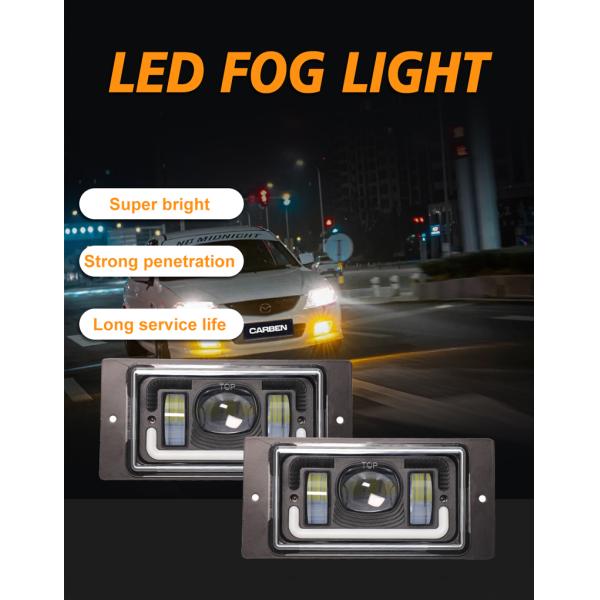 High Power White 24V aluminum Motorcycle Car LED Fog Work Light Headlight