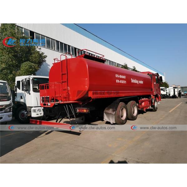 Тележка питьевой воды Shacman F3000 20000L нержавеющей стали