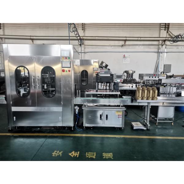 Машина упаковки крышки бутылки завалки масла тормоза 4000BPH