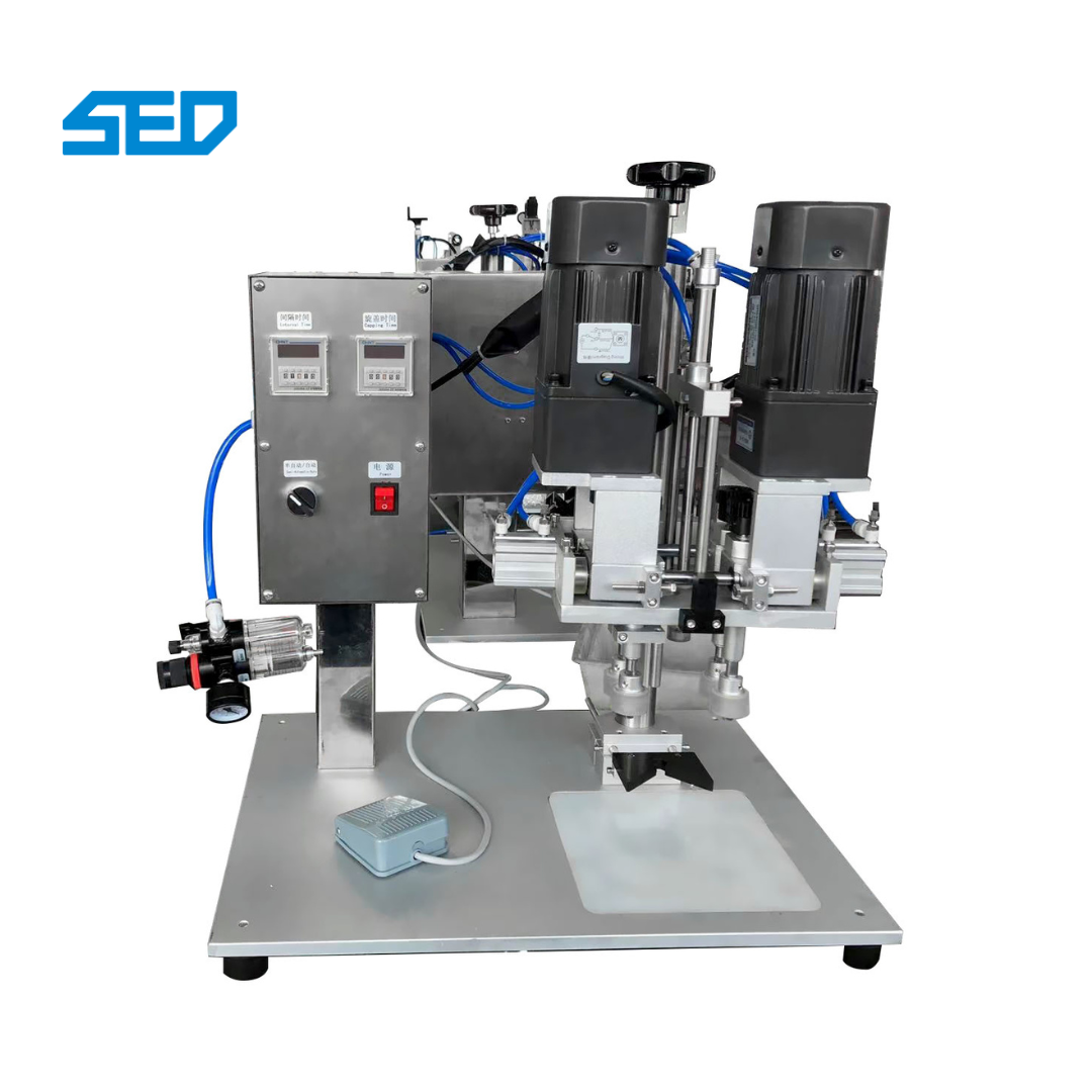 Semi-Automatic Spray Head Capping Machine for Bottles