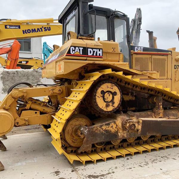 160.3kw 23647.6kg Used Cat Bulldozer Cat D7H Bulldozer Crawler Equipment Machine