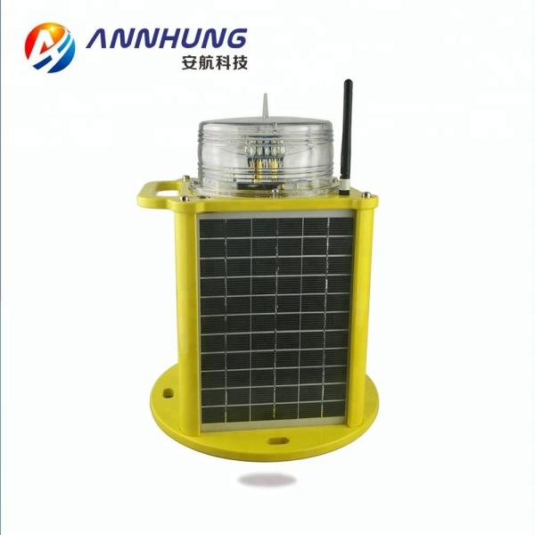Solar Airfield Light with IP68 Waterproof LED Airport Lighting Featuring Mono Crystalline Silicon Solar Panel and Wireless Remote Control