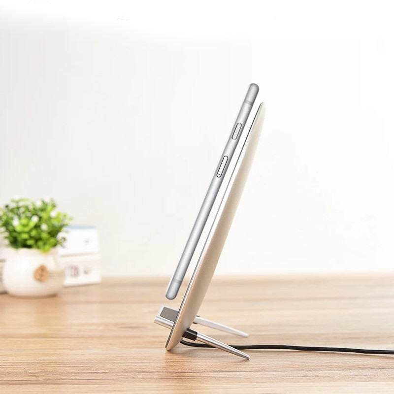 Fast Foldable OCP Desktop Wireless 10W Charger Phone Stand Holder