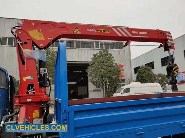 ISUZU 130hp Crane Truck Lifting 3 ton Construction Machinery