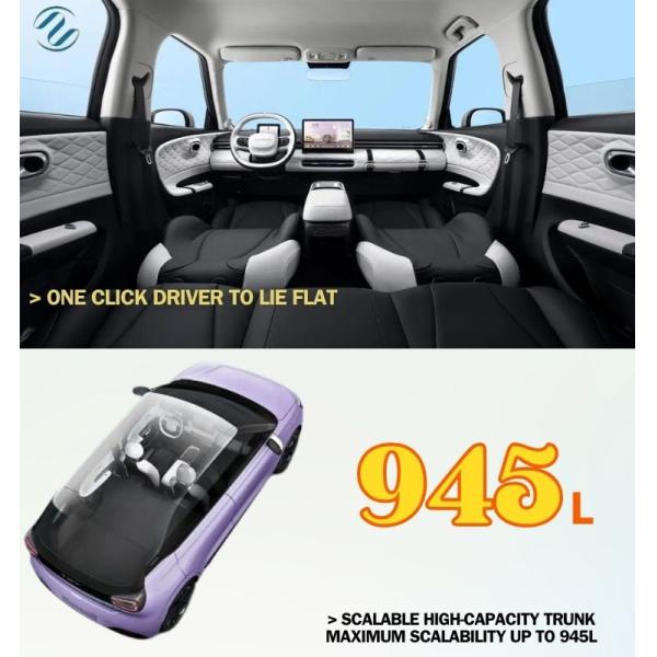 Véhicule électrique pur Dongfeng Nano 01 2024 330Liter Avec une vitesse maximale de 140km/h