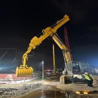 CAT320 Mini Excavador Telescópica Boom Telescópica Braço Para Venda