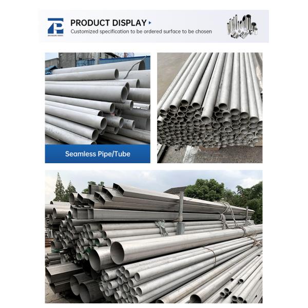 100mm 150mm Stainless Steel Pipe Tubing Custom Round Welded Pipe 201 304