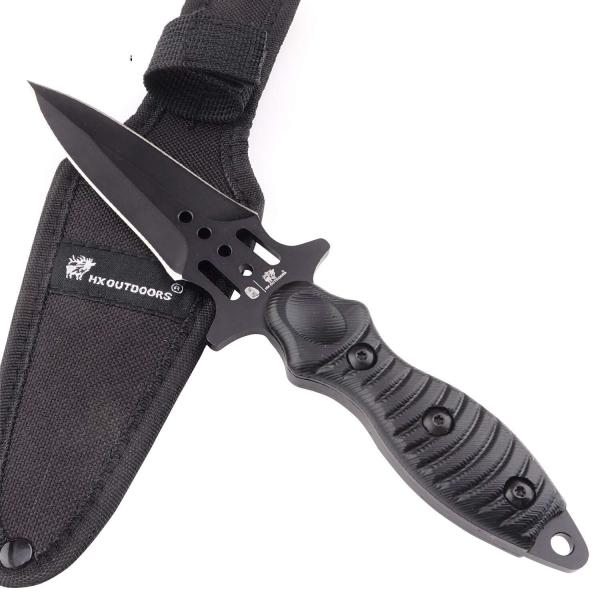 High Carbon Spear Pointed Machetes High Tension Fast Knife 198mm Length