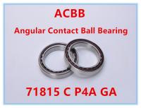 71815 roulement à billes de contact angulaire de C P4A GA