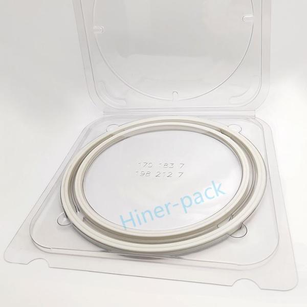 Caixa de wafer de 3 polegadas de silício com estilo Clamshell compatível com a SGS