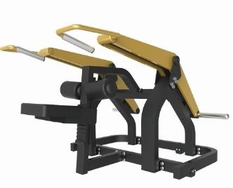 Steel Plate Loaded Machine Biceps Fitness Strength Training Equipment for Gym or Home Use