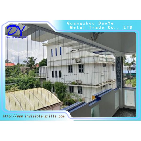 6m Set Solid Steel Wire Grill Stainless Steel Cable Highest Grade Wire Mesh Panel Designed for Long Term Industrial and Security