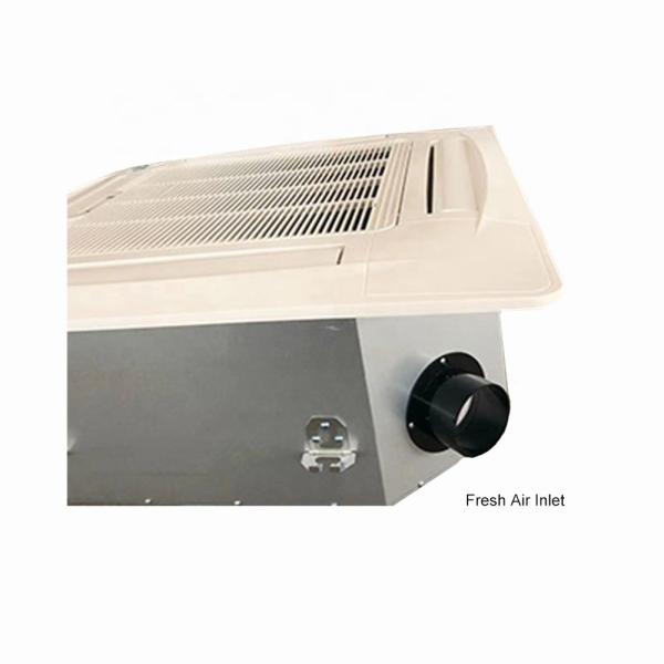 Ceiling Cassette Type Chilled Water Fan Coil Unit FCU 220V For Air Conditioner