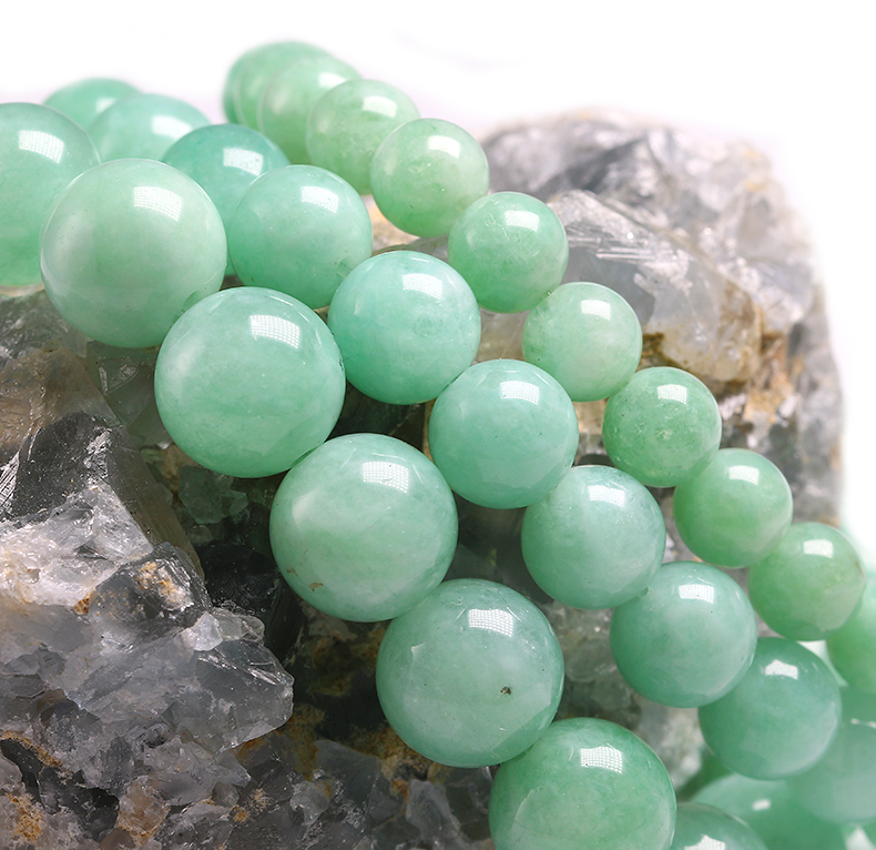 Retractable Jade Beading Natural Gemstone Bracelet