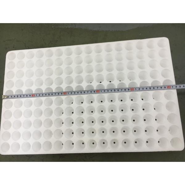 Поднос EPS питомника белой полости прямоугольника 160 пластиковый пенится подносы стартера семени