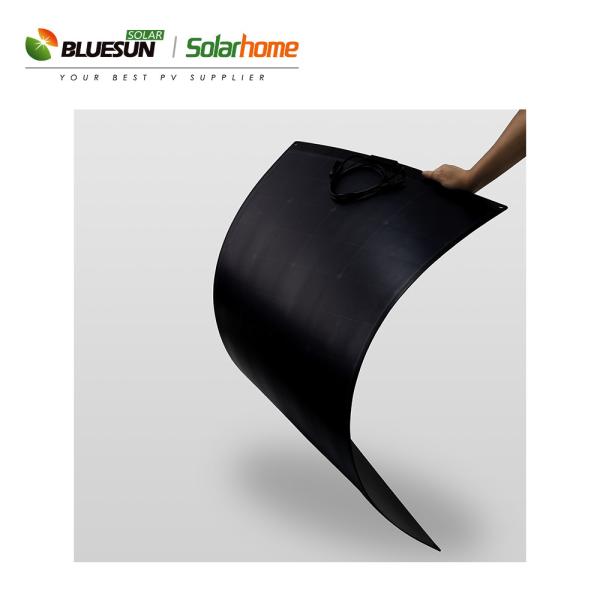 Flexible Shingle Solar Panel Monocrystalline Semi-flexible Solar Panel 100 Watt Solar Panel Set