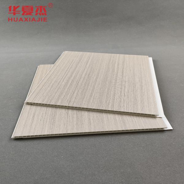Heatproof Interior Decoration PVC Plastic Ceiling Panels Wooden Color