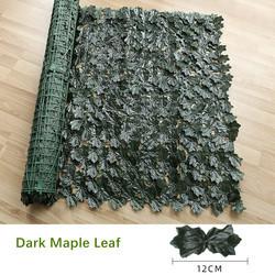 Artificial Hedge Fence With Artificial Ivy Leaves For Outdoor Garden Decoration