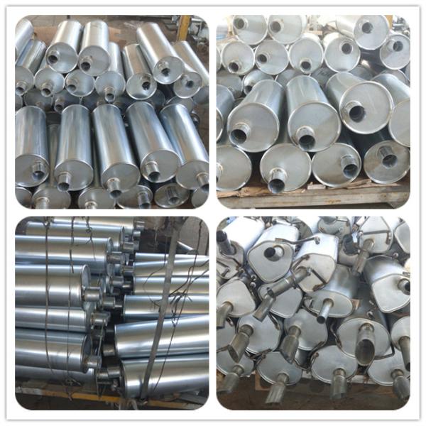 Круглое 1.2mm резонатор вытыхания автомобиля выхода входа 4 дюймов