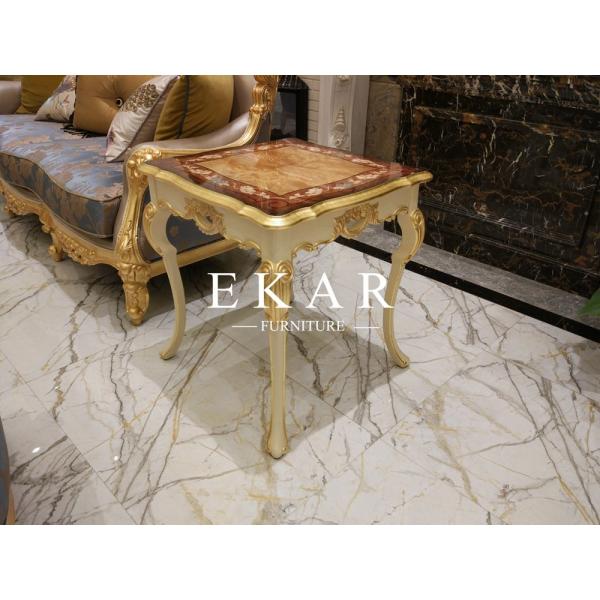 Classic Living Room Furniture Round End Wooden Side Table
