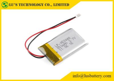 PCM LP063048 Lithium Ion Rechargeable Battery 850mah 3.7V With Wires