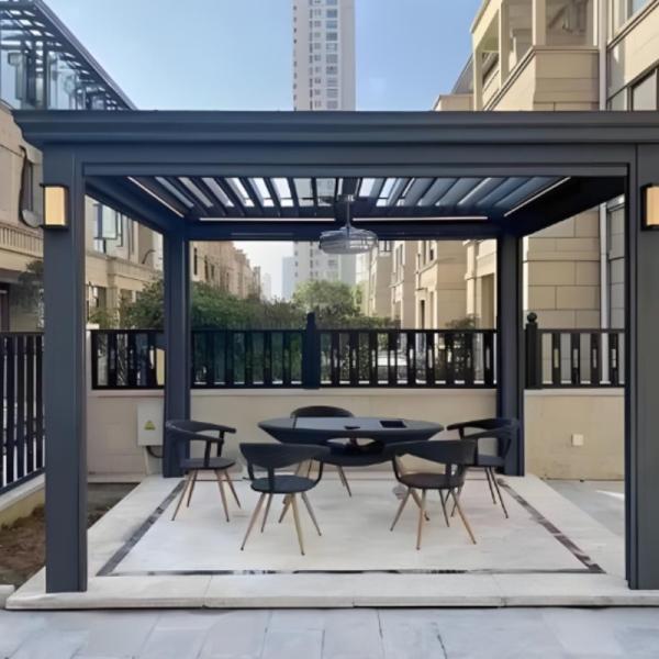 Transform Your Outdoor Space with Aluminum Louvered Pergolas