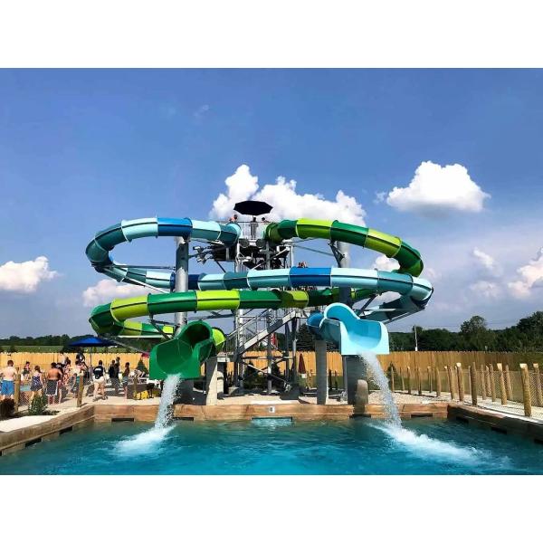 OEM Niños Jardín de Interiores Juego de agua Juego De Entretenimiento Máquina Niños Fibra de vidrio tobogán de agua
