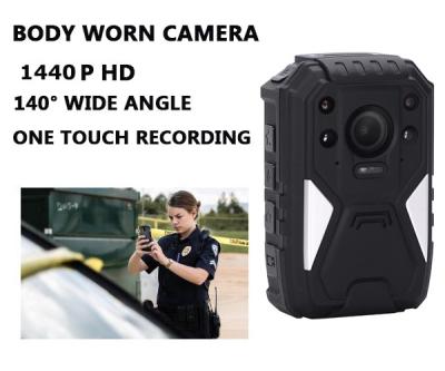 Full HD Law Enforcement body worn surveillance cameras Night Vision H.264 Video Compression