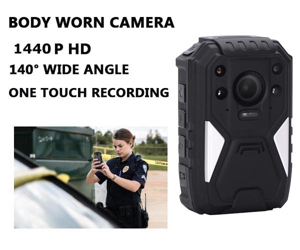 Full HD Law Enforcement body worn surveillance cameras Night Vision H.264 Video Compression