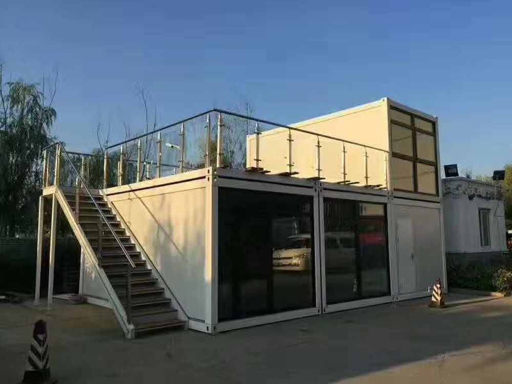 Дома стальной структуры дома контейнера ODM складные Prefab
